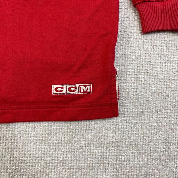 Detroit Red Wings Hockey Hoodie Sweatshirt NHL Youth XL 18-20 Lace Up Pullover - Picture 6 of 8